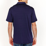 Maxton Slim Fit Polo // Navy (M)