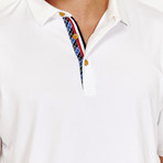 Otto Slim Fit Polo // White (L)