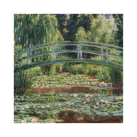 The Japanese Footbridge // Claude Monet