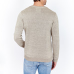 Round Neck Jersey // Beige (S)