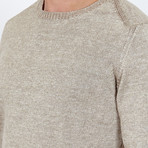 Round Neck Jersey // Beige (S)
