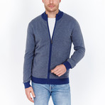 Zip Cardigan // Nightshade (S)