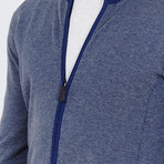 Zip Cardigan // Nightshade (S)