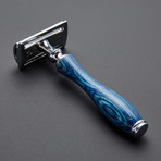 Blue Wood Sheet Razor