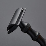 Anodized Coated Matt Black Razor