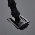 Anodized Coated Matt Black Razor