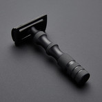 Anodized Coated Matt Black Razor