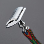 Rainbow Wood Razor