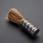 Damascus Steel Razor + Brush