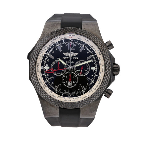 Breitling Bentley Midnight Chronograph Automatic // M4736225/BC76 // Pre-Owned