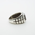 Square Black Onyx Stone Ring (13)