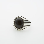 Onyx Eye Ring (10.5)