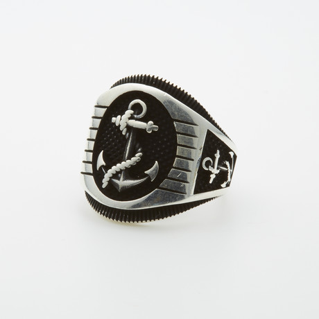 Anchor Motif Design Ring (8)