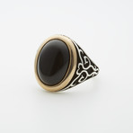 Onyx Nice Motif Ring (11.5)