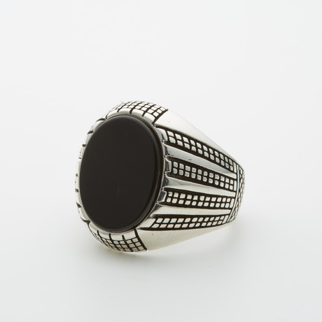 Black Onyx Ring (8.5)