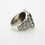 Onyx Double-Eagle Motif Ring (11)