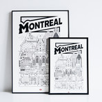 Montreal (Small: 8.25"W x 11.75"H)