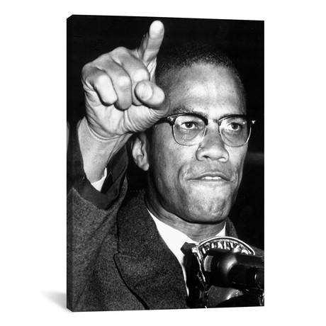 Malcolm X Pointing // Globe Photos, Inc.