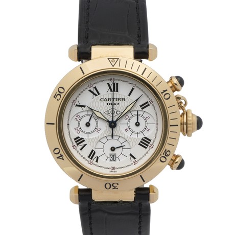 Cartier Pasha Chronograph Quartz // 0960 1 // Pre-Owned