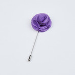 Looped Lapel Pin // Dusty Lavender