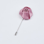 Rose Lapel Pin // Dusty Pink