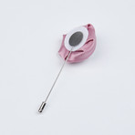 Rose Lapel Pin // Dusty Pink