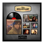 Framed Autographed Album // John Mellencamp // American Fool