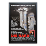 Framed Autographed Poster // Die Hard