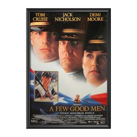 Framed Autographed Poster // A Few Good Men