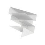 Origami Magazine Rack (White)