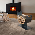 Fiamma Wood Box // Black Iron