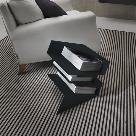 Origami Magazine Rack (White)