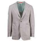 Pal Zileri // Leopoldo Wool Blend Slim Fit Sport Coat // Gray (Euro: 50)