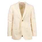 Kordell Cotton Blend Slim Fit Sport Coat // Yellow (Euro: 48)