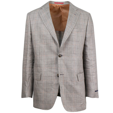 Lenwood Linen Slim Fit Sport Coat // Gray (Euro: 46)