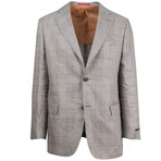 Lenwood Linen Slim Fit Sport Coat // Gray (Euro: 52)