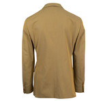 Justus Cotton Slim Fit Sport Coat // Tan (Euro: 46)