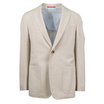 Kadeem Wool Blend Slim Fit Sport Coat // Beige (Euro: 50)