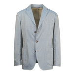 Hiram Linen Blend Sport Coat // Gray (Euro: 50)