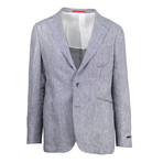 Harrell Linen Slim Fit Sport Coat // Gray (Euro: 46)