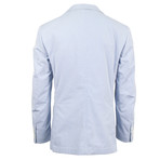 Gregorio Cotton Blend Slim Fit Sport Coat // Light Blue (Euro: 50)