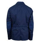 Pal Zileri // Hobert Cotton Blend Trench Coat // Blue (Euro: 48)