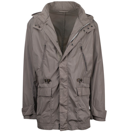 Pal Zileri // Jovanni Hooded Trench Coat // Taupe (Euro: 54)