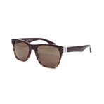 DR502S Monte Sunglasses // Oxblood Gradient