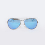 DR504S Status Sunglasses // Matte Silver