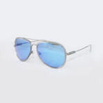 DR504S Status Sunglasses // Matte Silver