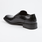 Leather Slip-On Shoes // Black (US: 6.5)