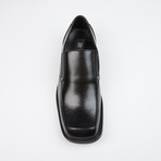 Leather Slip-On Shoes // Black (US: 7.5)