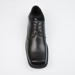Leather Lace-Up Loafer // Black (US: 10)