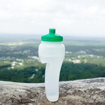 Simple Hydration Water Bottle // Green (Single)